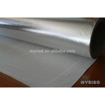 Laminación de tela de vidrio de papel de aluminio / aislamiento ignífugo